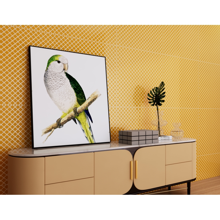 VECTORA - 24X47, YELLOW, GLOSSY